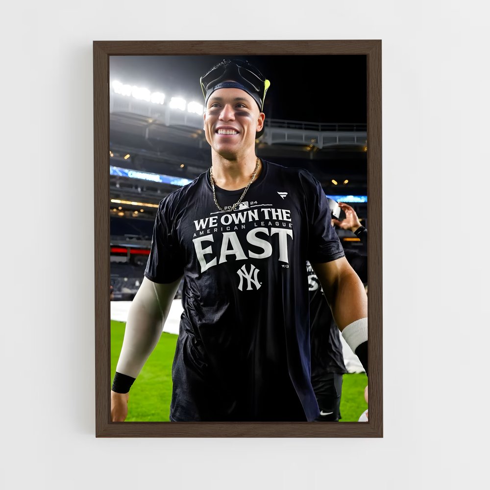 Poster Aaron judge frappe – affiche Baseball (vue 5)